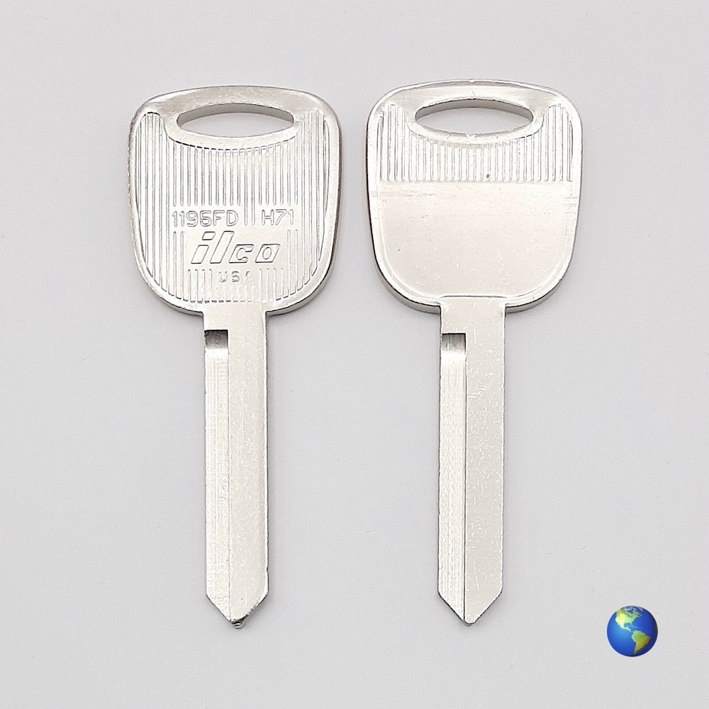 H71 Key Blanks for Ford and Mercury (2 Keys)
