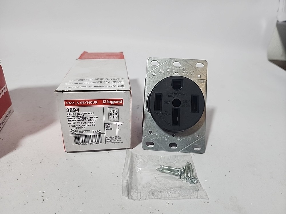 Legrand 3894 Range Receptacle