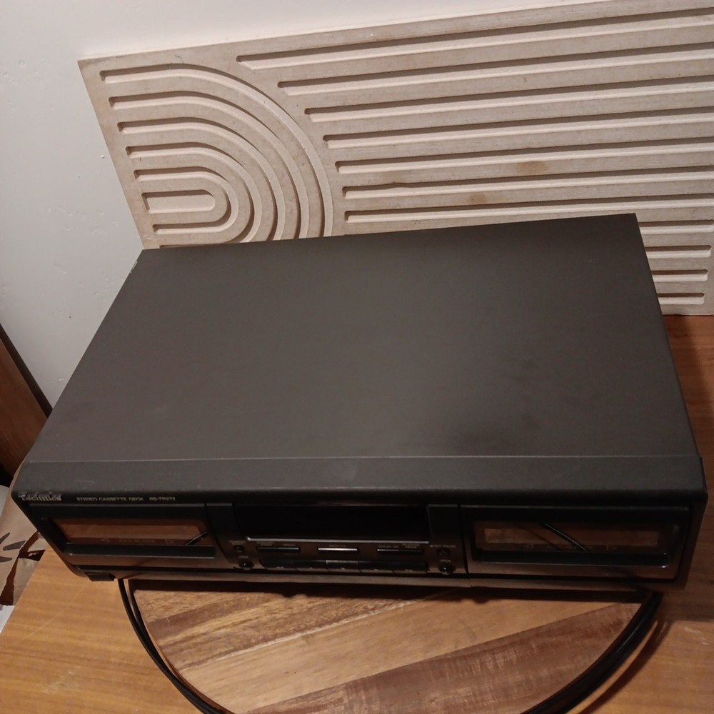 Technics RS-TR272 Dual Cassette Deck Feather Touch Control ONLY DECK 2 WORKS