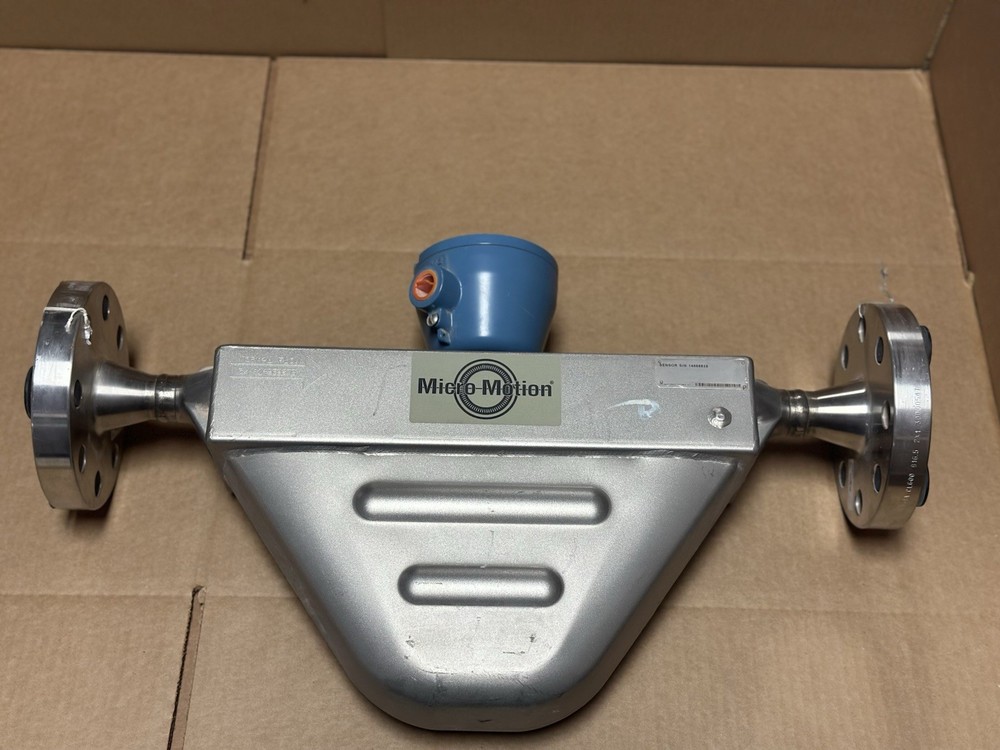 Micro Motion Emerson Mass Flow Sensor Meter Coriolis 2x1” 600 - Make An Offer!