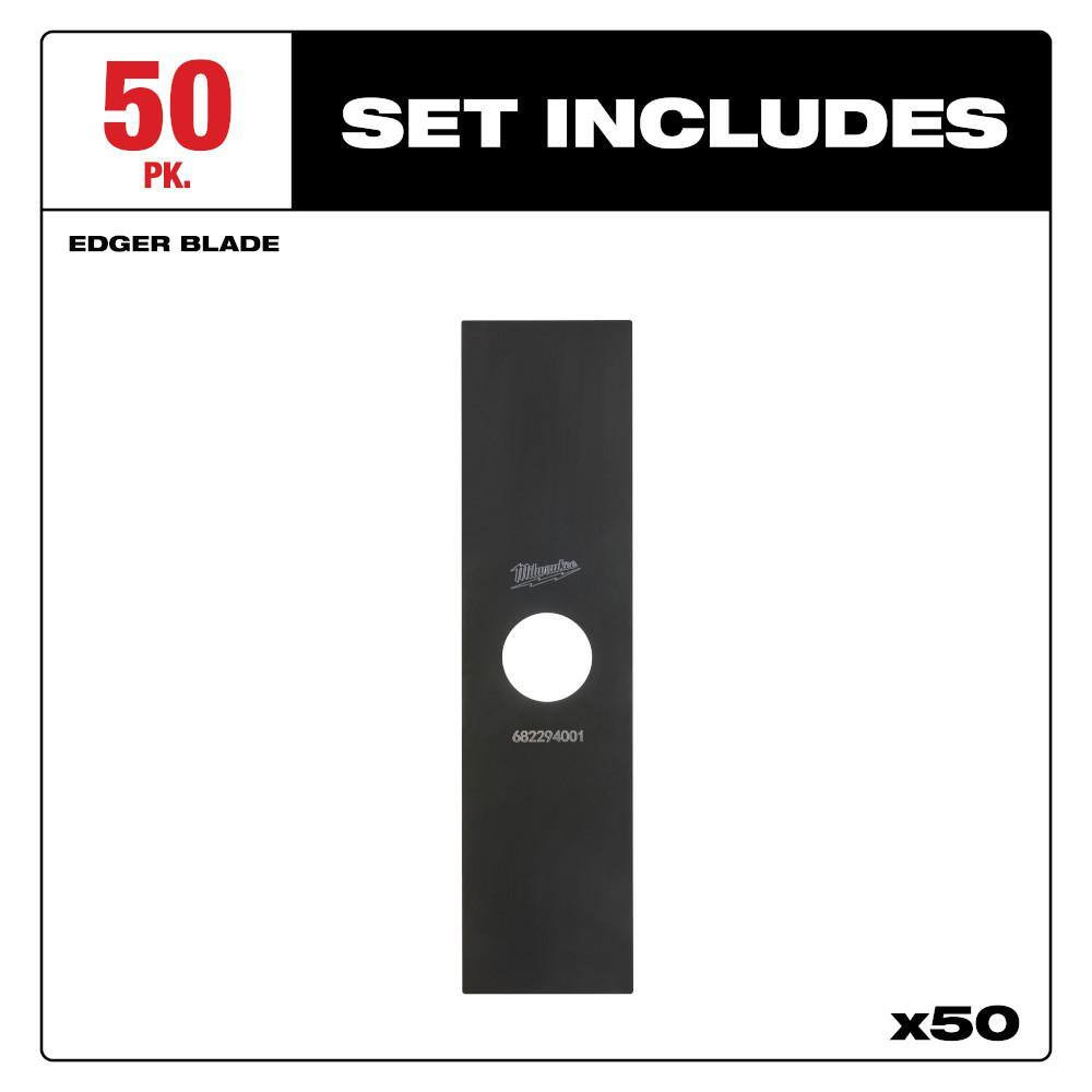 8 In. Replacement Edger Blade (50-Pack)