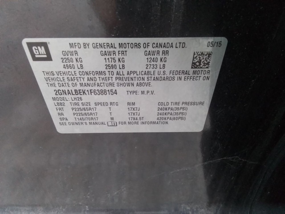 2010-2017 GMC Terrain Dash Mounted Lower 7" Display Screen