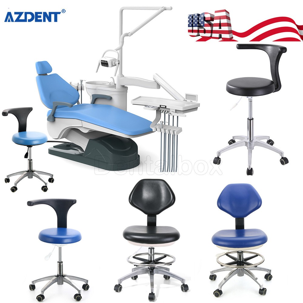 Dental Unit Chair Computer Controlled DC Motor /Adjustable Rolling Chair Stool