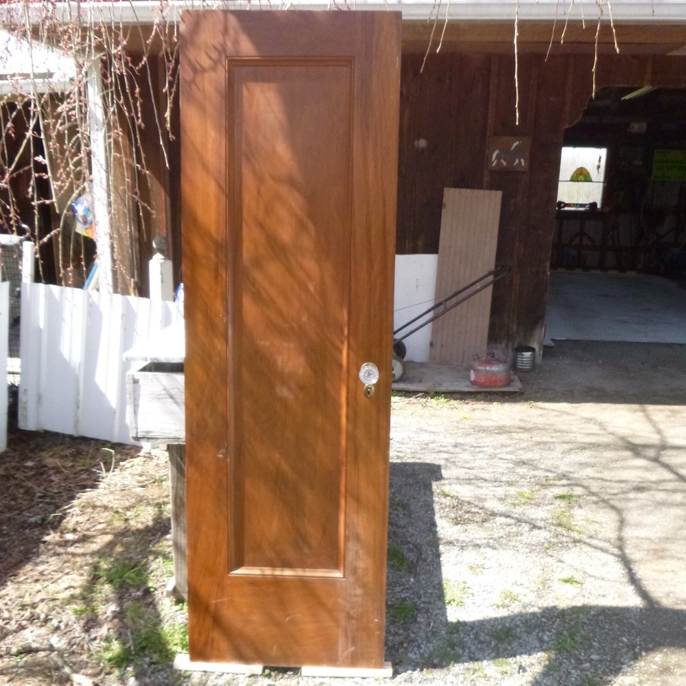 Antique gumwood door