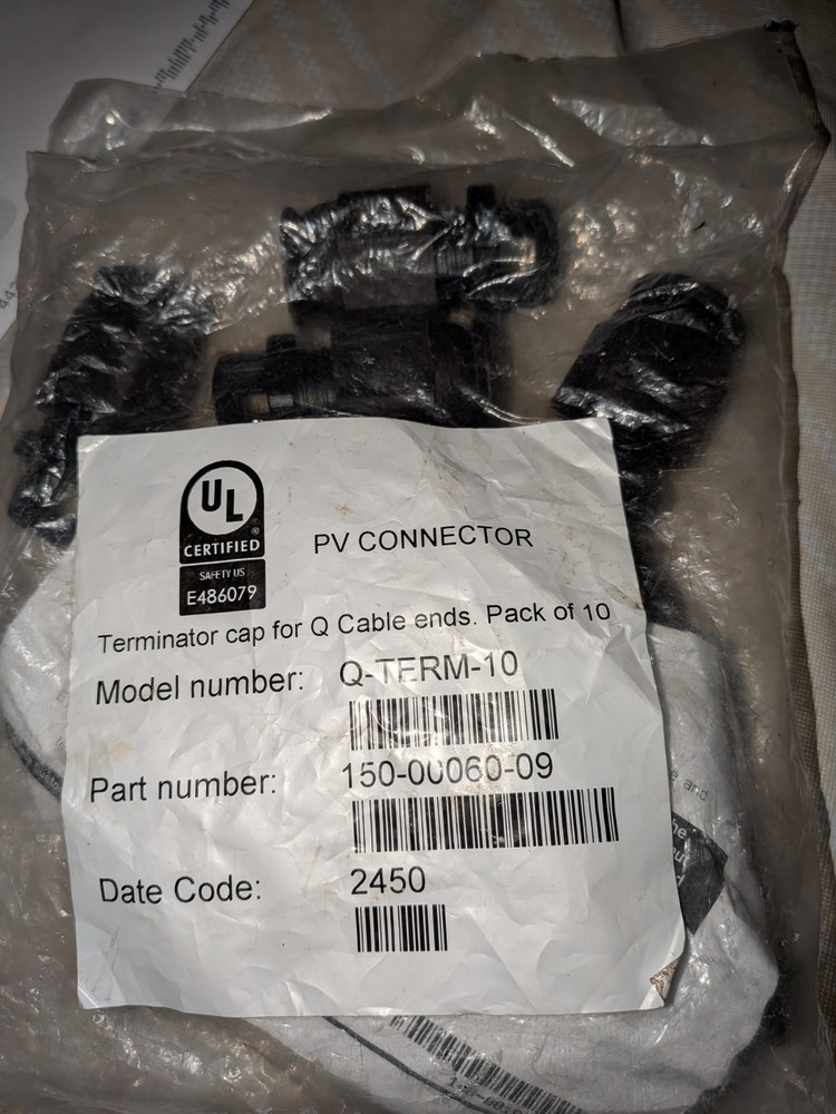 Terminator Caps for Q Cable