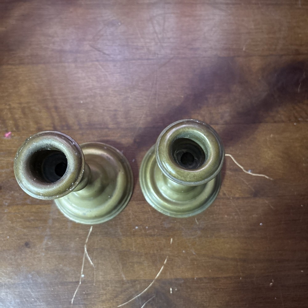 Brass Candle Sticks 5” tall
