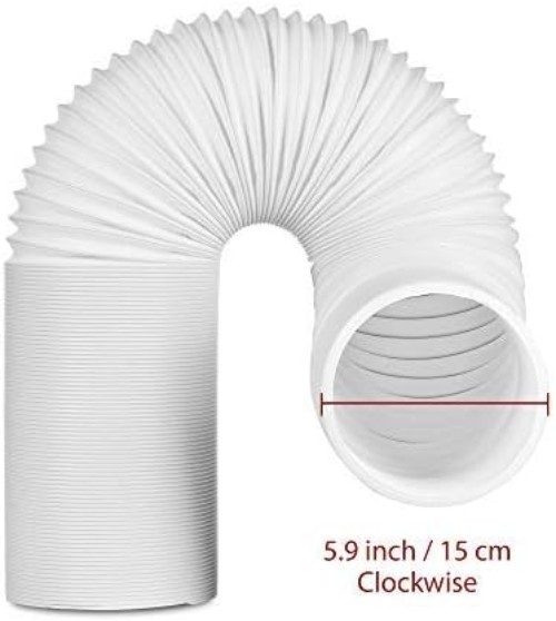 Extendable Air Conditioner Hose - 78" Length, 5.9" Diameter
