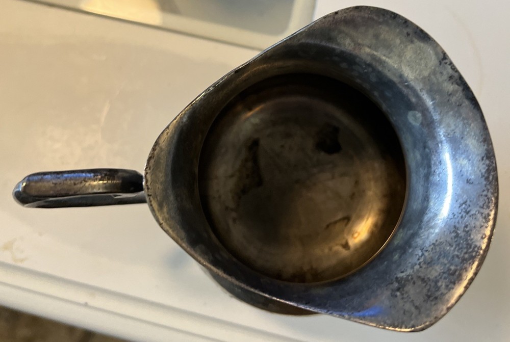 Silver Plate Antique Creamer Pitcher Circa 1900