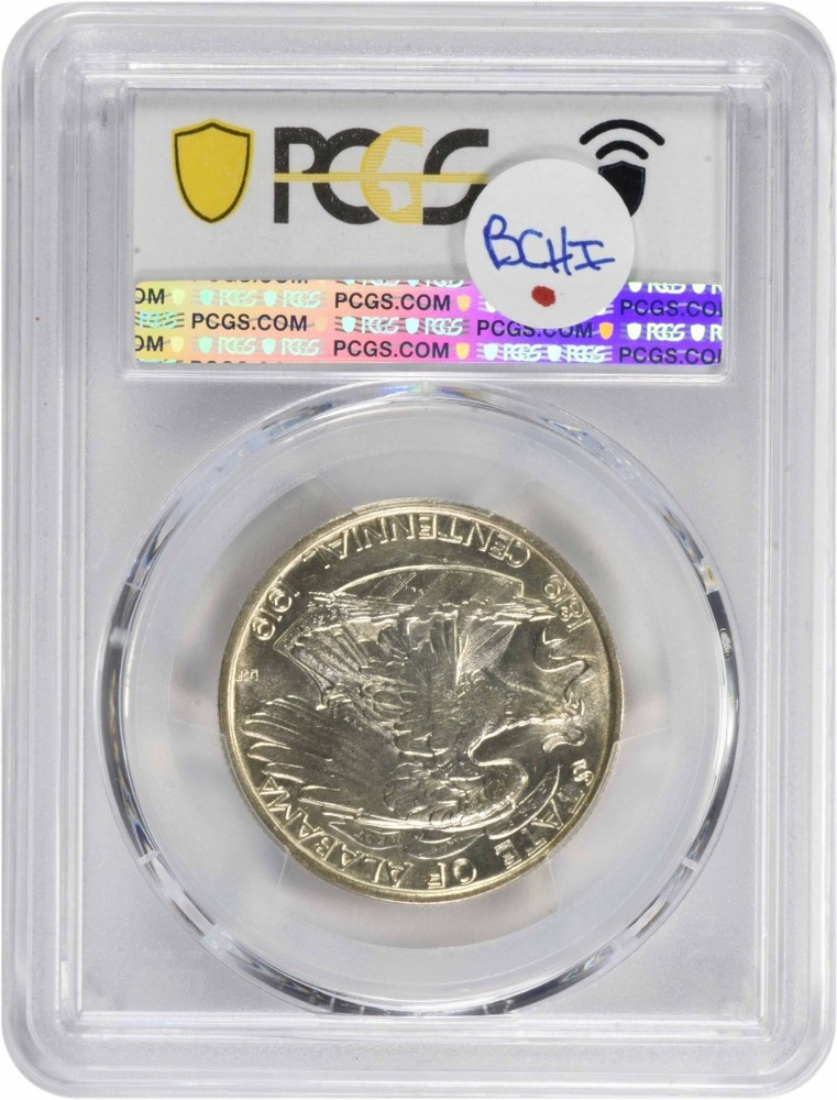 Alabama Commemorative Silver Half Dollar 1921 MS62 PCGS