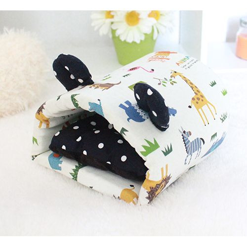 Black Hedgie Cave Pouch for hedgehogs, mouse/mice, hamsters, sugar sliders