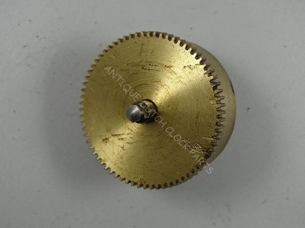 BRASS CLOCKWORK MAINSPRING BARREL MARKED 8S GERMAN HERMLE 150-010 CLOCKWORK