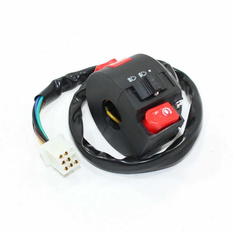 ATV 7 PINS KILL LIGHT STARTER SWITCH FOR LEFT SIDE U KS02