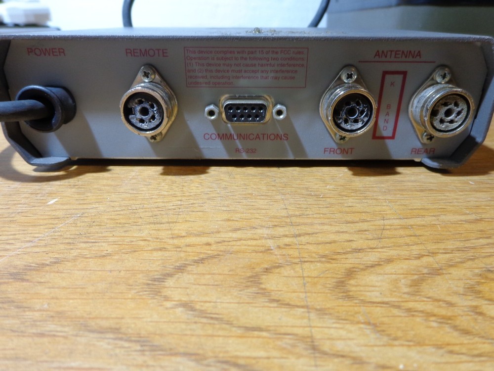 MPH Python II 2 FS K-band Radar PYTHONK 990380 Control Module Base Unit Only