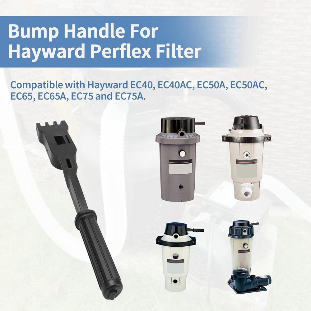 Pool Filter Bump Handle ECX1040 for Hayward Perflex Filter, Bump Handle Assembly