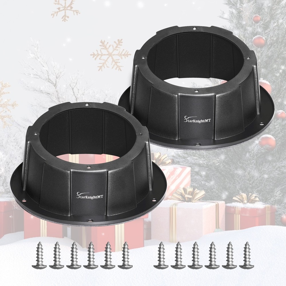 Universal Angled Surface Mount Speaker Box Enclosure for RVs UTVs Trunks Boats