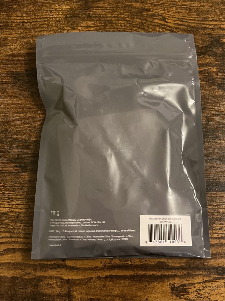 Ring Mount For Stick Up Camera -white