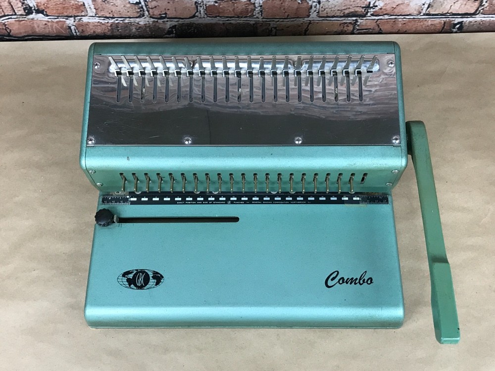 GBC Combo Catalog Binder Binding Machine Model 121KM