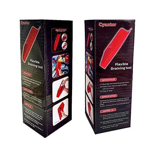 Flexible Draining Tool Funnel Flexible Oil Draining Funnel Tool Foldable Flexibl