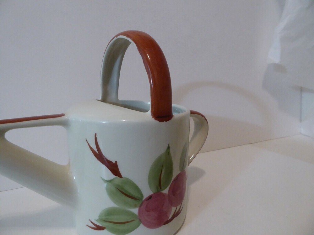 Franciscan Apple Watering Can Pitcher Ceramic Portugal (S2