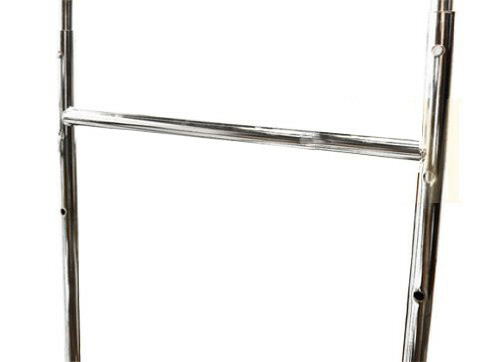 Double Bar Adjustable Parallel Clothes Rack w/ SWIVEL WHEELS