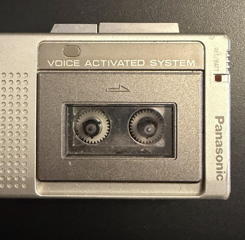 Vintage Panasonic Microcassette Recorder - Model RN-109A