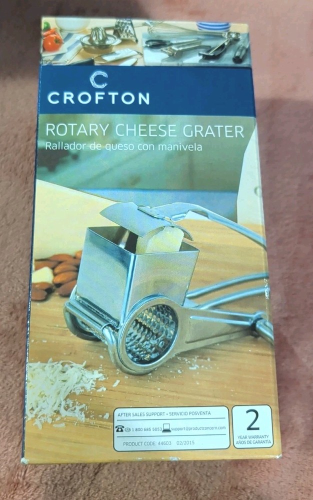🧀 Crofton Rotary Cheese Grater – Open box 🧀