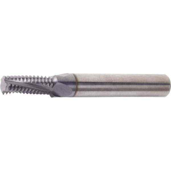 Vargus 3/8-16 Internal 4-Flute Solid Carbide Helical Flute Thread Mill TiCN F...