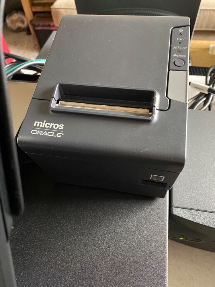 Oracle MICROS POS system 3700, 2 Terminals & Printers, Kitchen Printer, Server