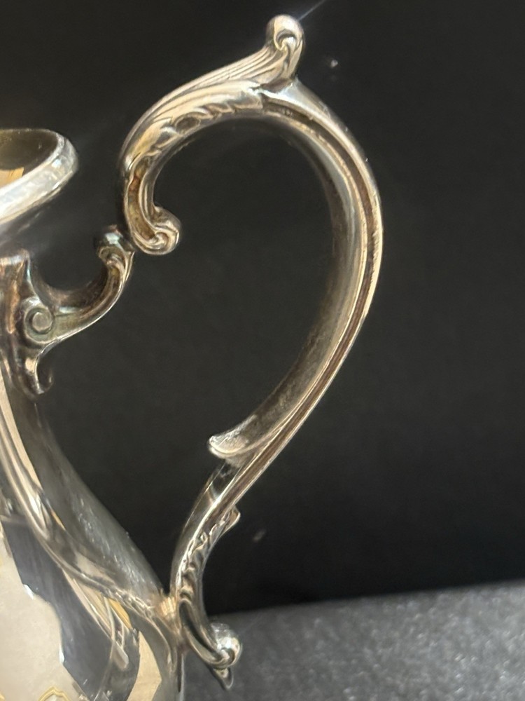 Gorham EP YC 1904 Footed Creamer Cup With Handle 3/4 Pint