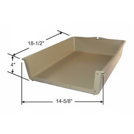 Drawer Insert, 14-41/64" W X 18-1/2" D, 45-89