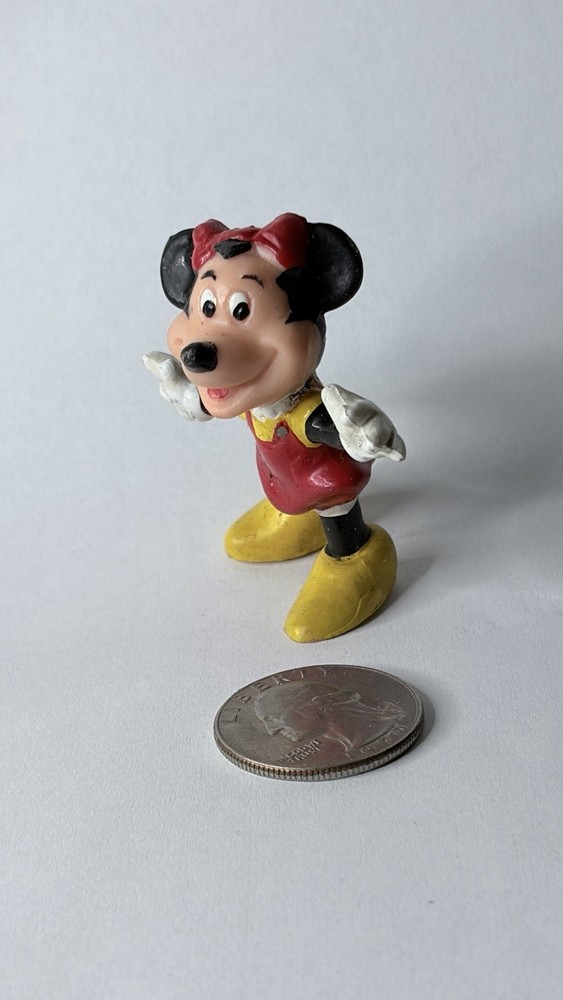 Vintage Mini Mouse PVC Figurine
