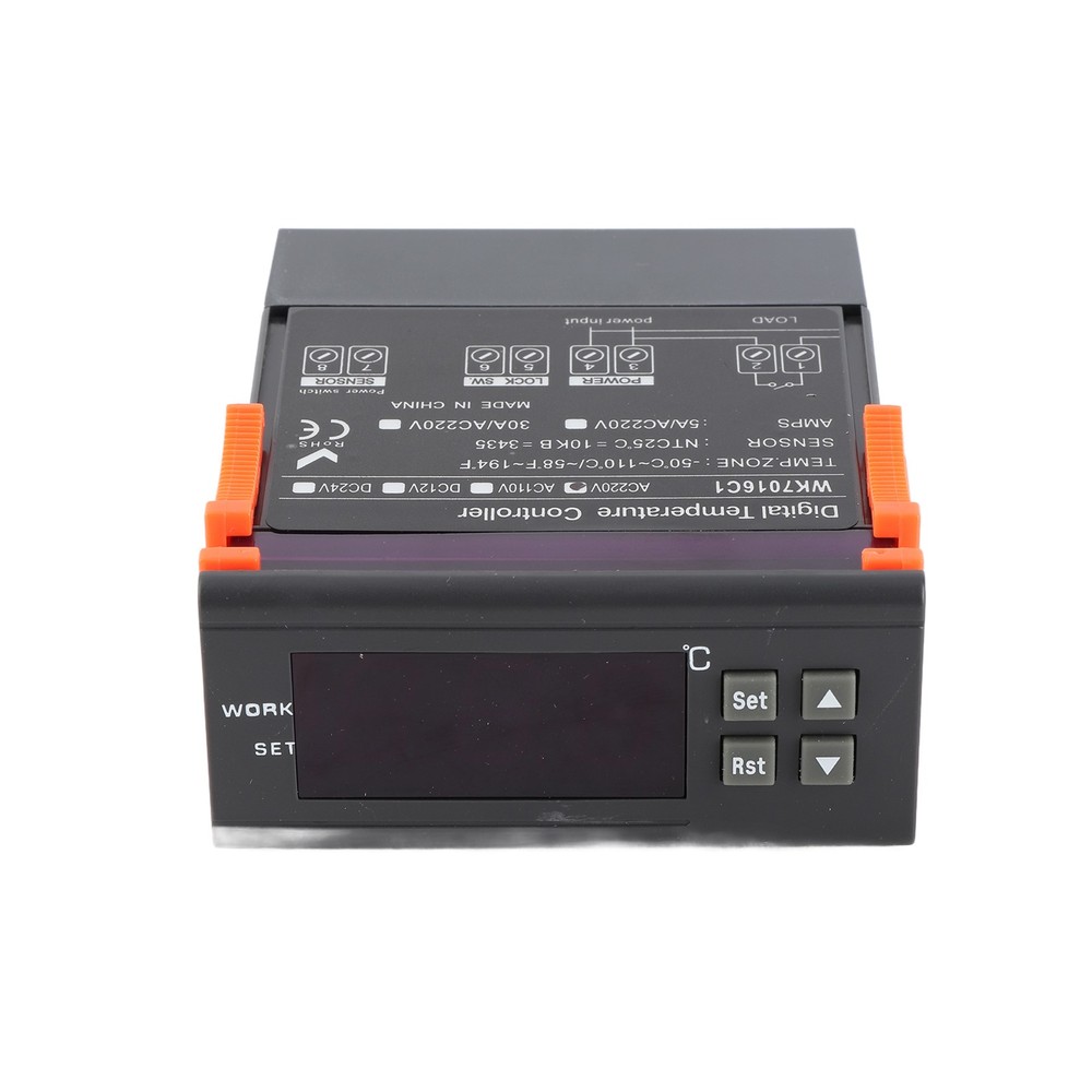 1-5A Digital Temperature Controller WK7016C1 Intelligent Temperature JXNP
