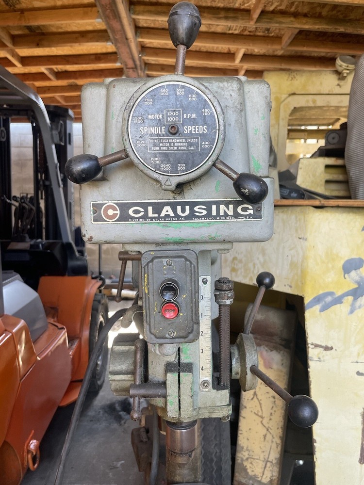Clausing variable speed drill press