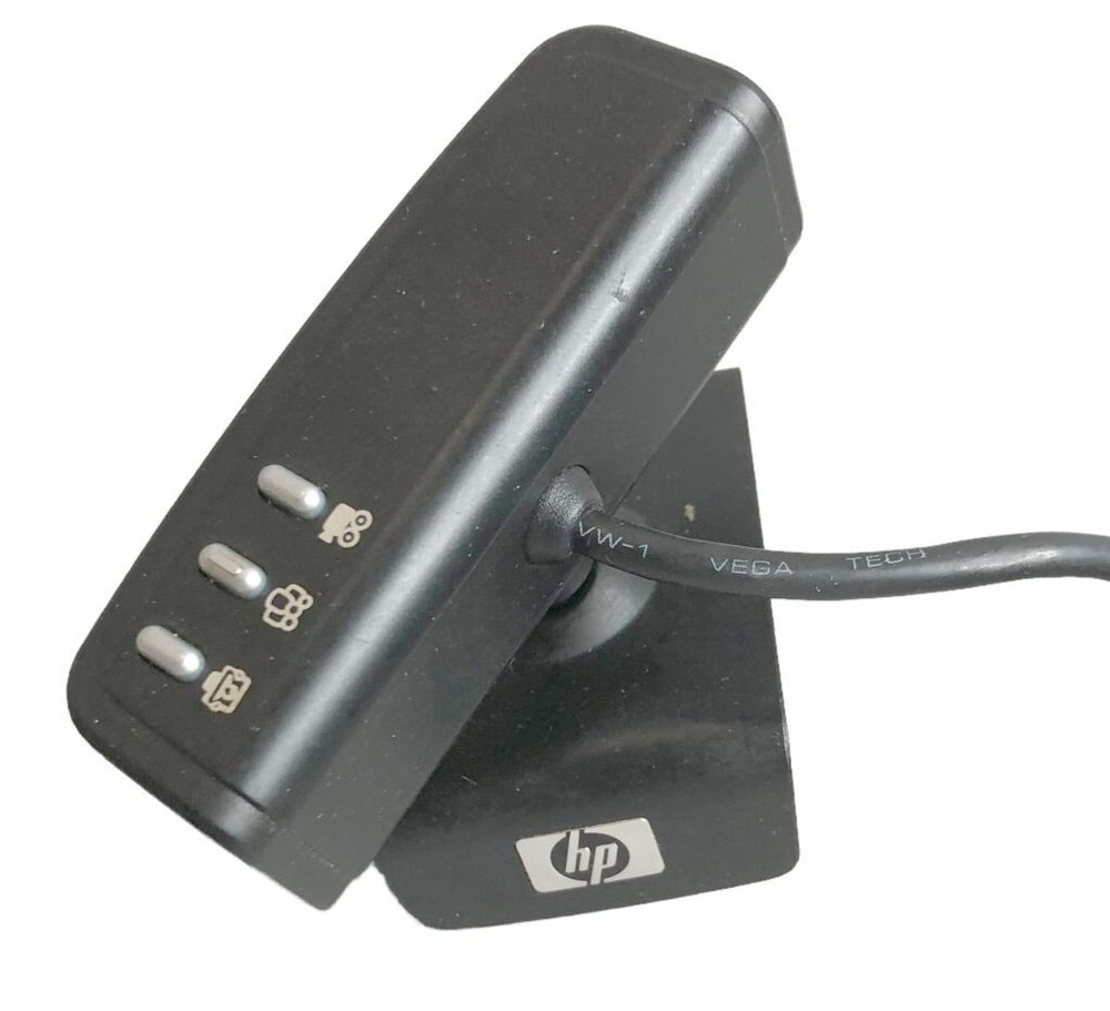 HP Deluxe Webcam KQ246AA Camera Clip-on