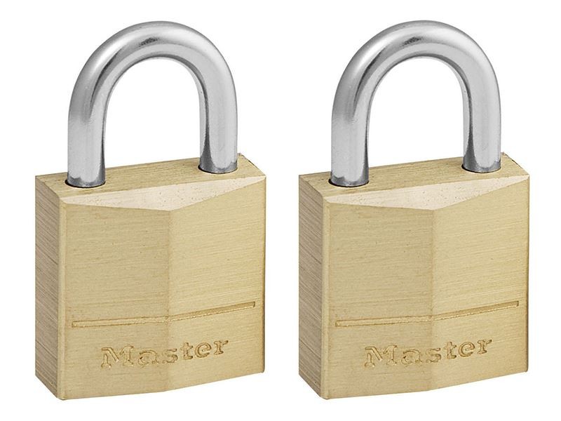 Master Lock - Cadenas en laiton 20mm