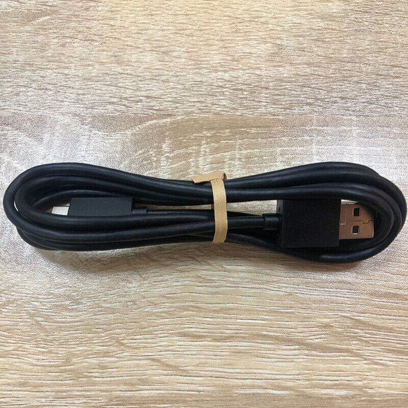 1PCS 1.5M Type-C Charge USB Data Cable For Sony PS5 Controller Black