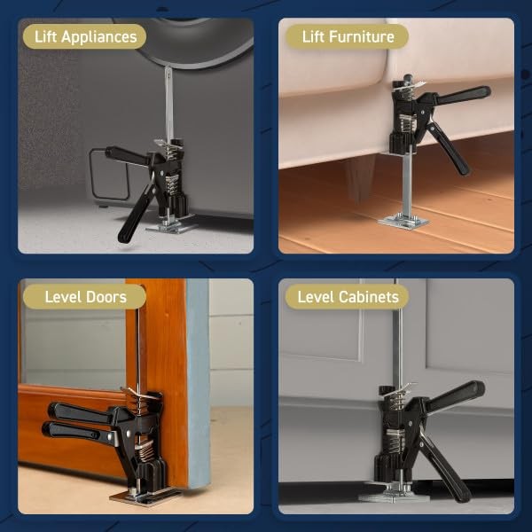 Hand Lifting Jack Tool – Labor Saving Arm Jack for Installing Windows or Door...
