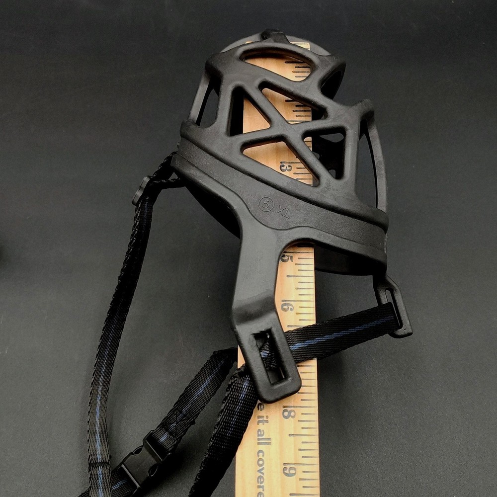 ✅Barkless Dog Muzzle Cage Basket Blocks Biting Chewing Scavenging Humane 🆕📸👀