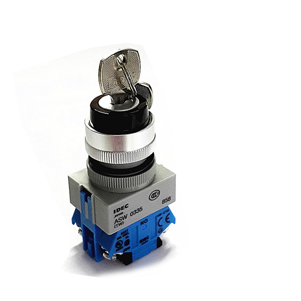 IDEC ASW33K20 Three-Position Reset Key Switch New 1PCS✦Kd