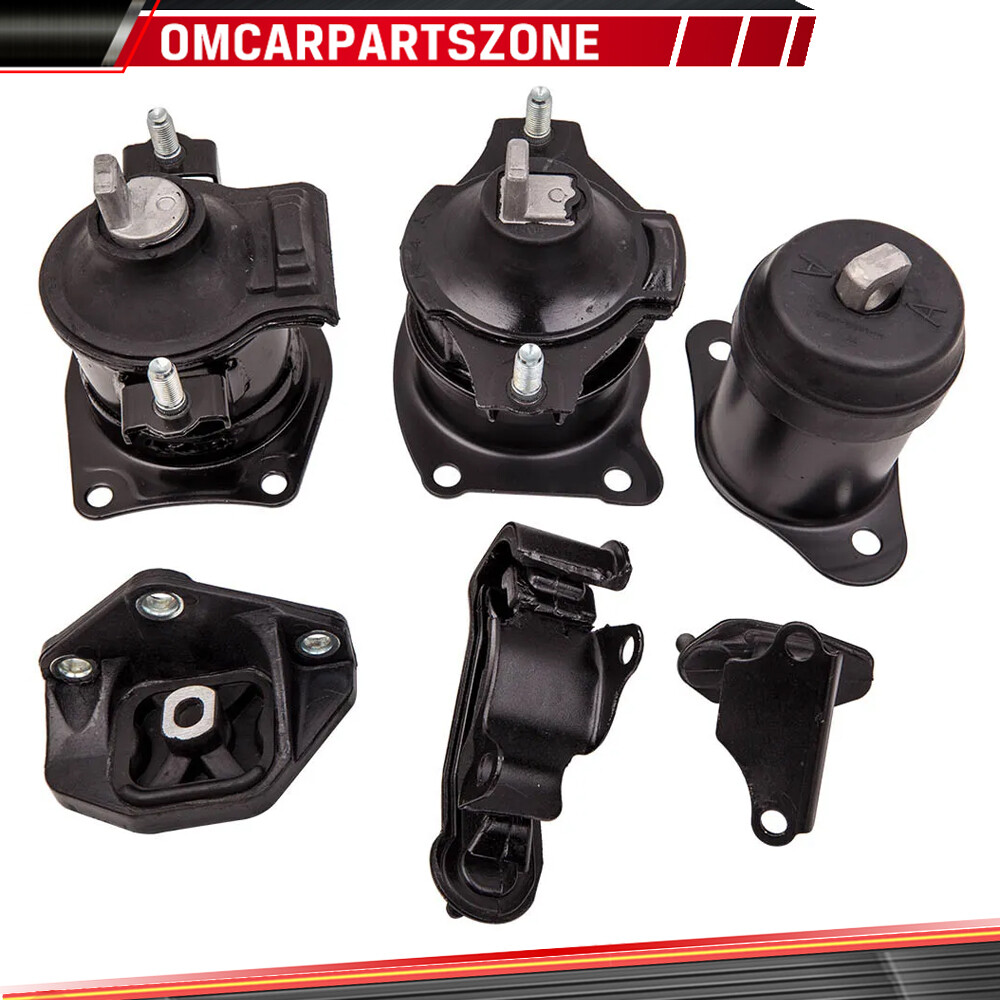 6 Pcs Engine Motor & Trans Mount for Honda Accord 2.4L 2003-2007 Automatic Trans