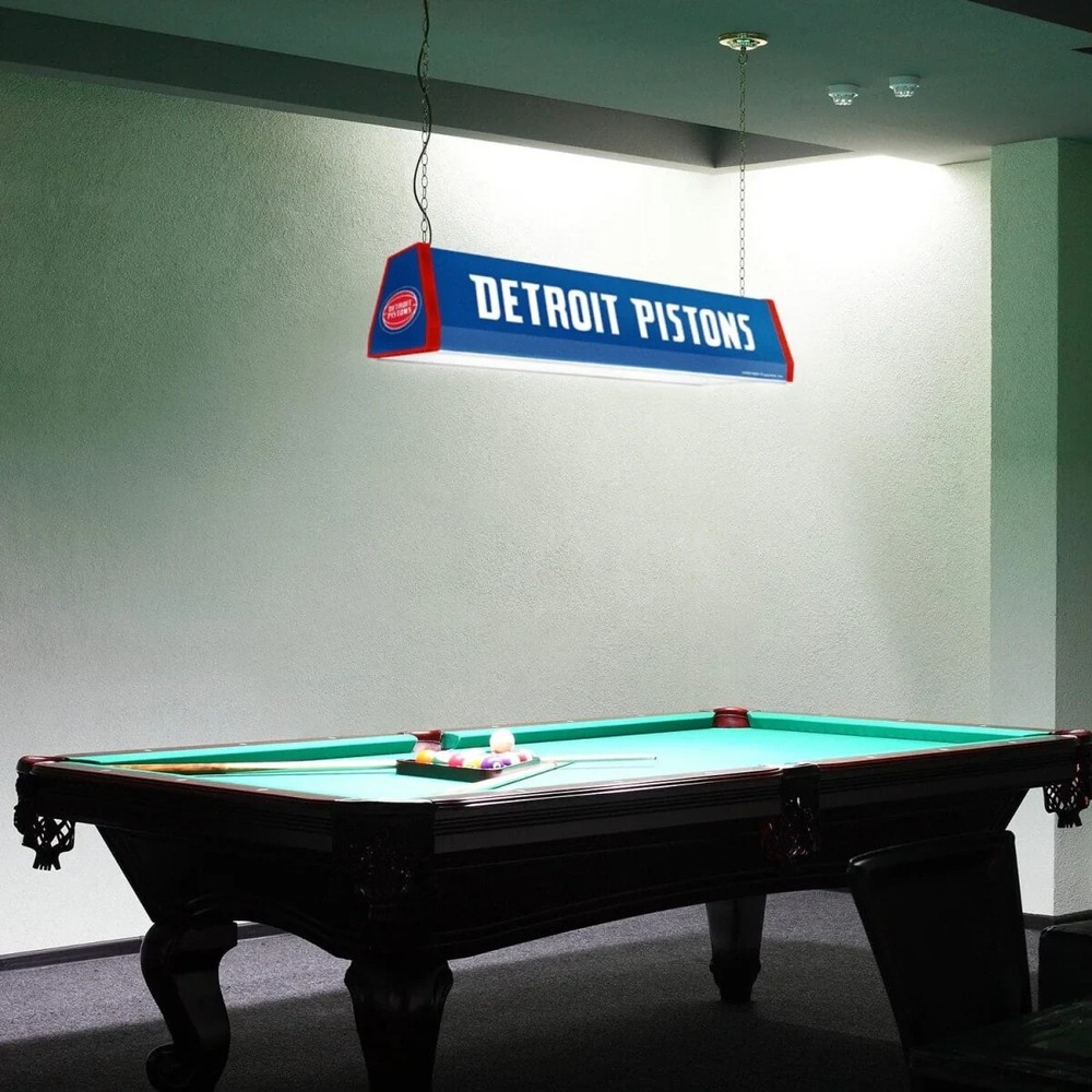 Detroit Pistons 40" Pool Table Light