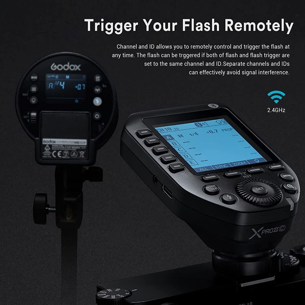 Godox XProII-N XPro II TTL Wireless Flash Trigger Transmitter for Nikon Camera