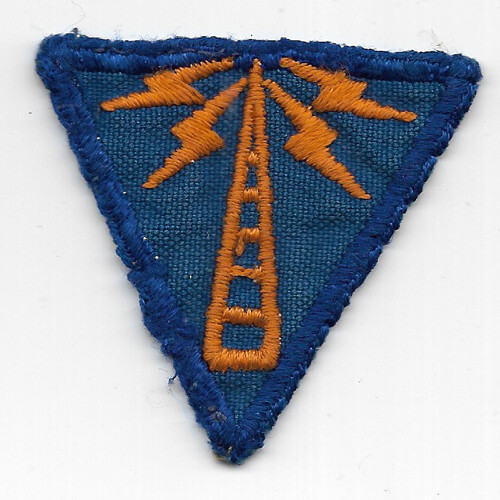 WWII AAF Radio Specialty Twill  Patch