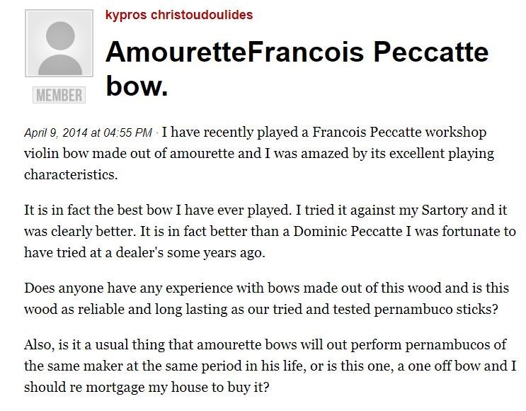 Dominique Peccatte Violin Bow I