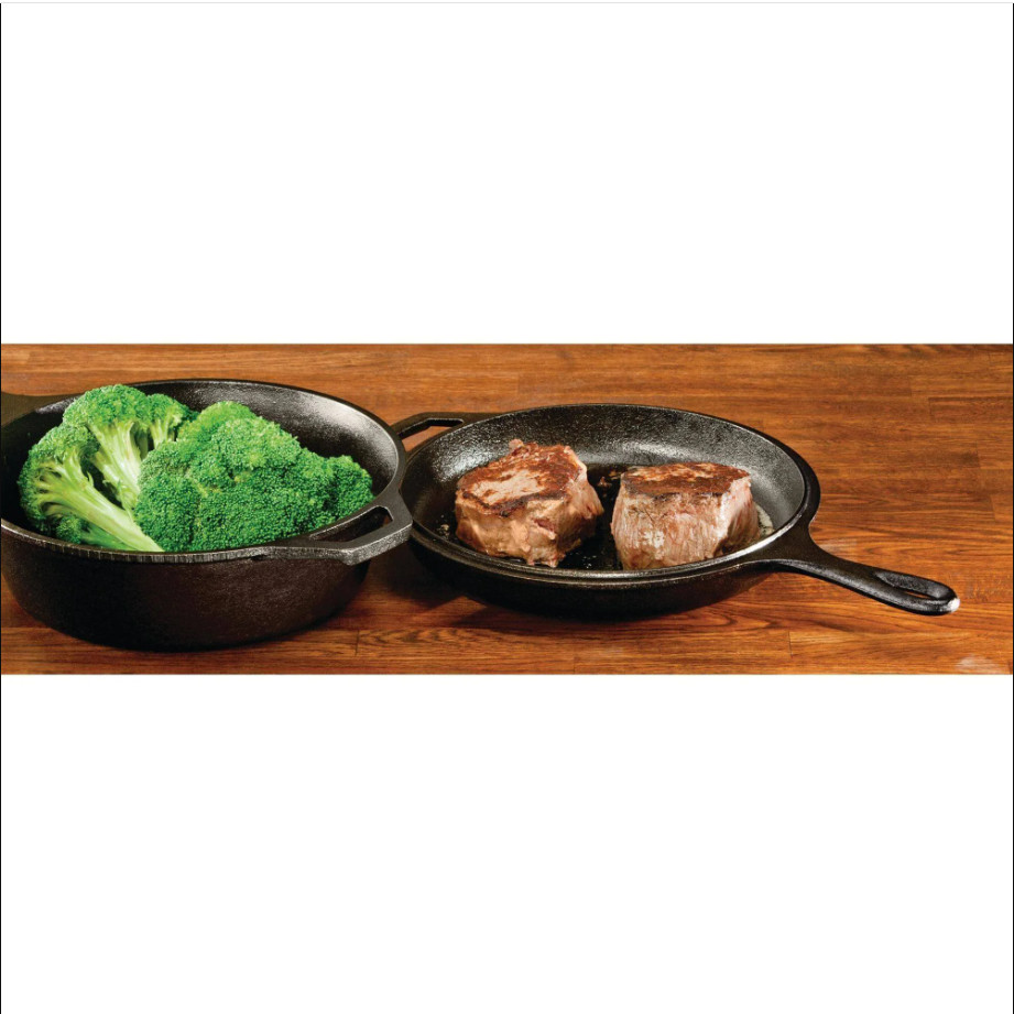 Lodge 10-1/4" Cast Iron Combo Cooker, LCC3