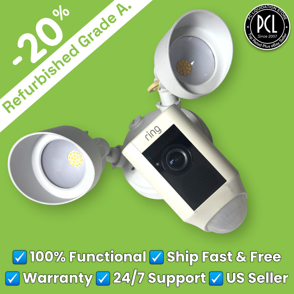 ✅ Ring Floodlight Cam Hardwire Security Camera 100% Functional - Free Shipping ✅