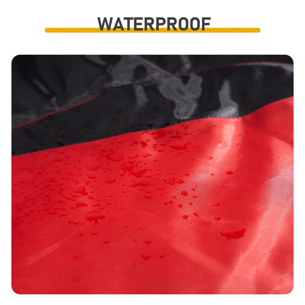 Red Rectangular Heated Lightweight Sleeping Bag Waterproof F Backpacking Hiking