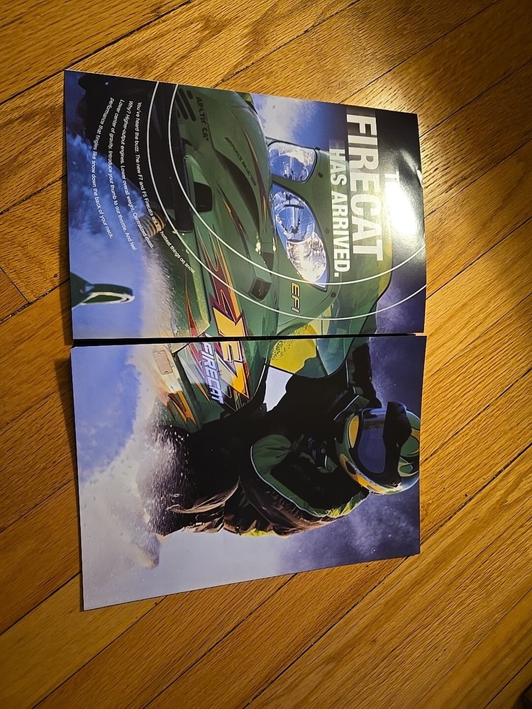 Arctic Cat 2003 Firecat Brochure 4034-018