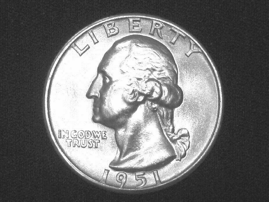 1951-D Washington Quarter --- Gem Uncirculated