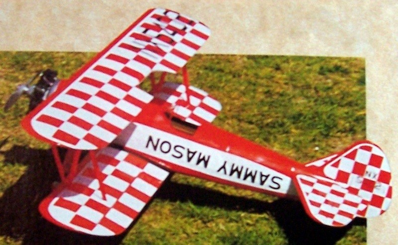 Air Trails PT-17 PLAN for 38" Scale Stunt Model Airplane